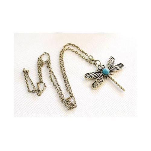 Beautiful Dragonfly Pendant Necklace